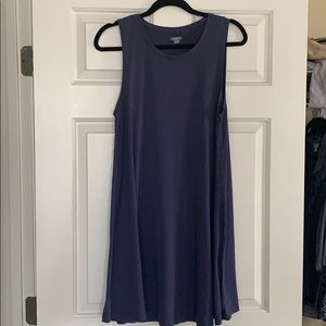 Aerie blueish grey swing dress
